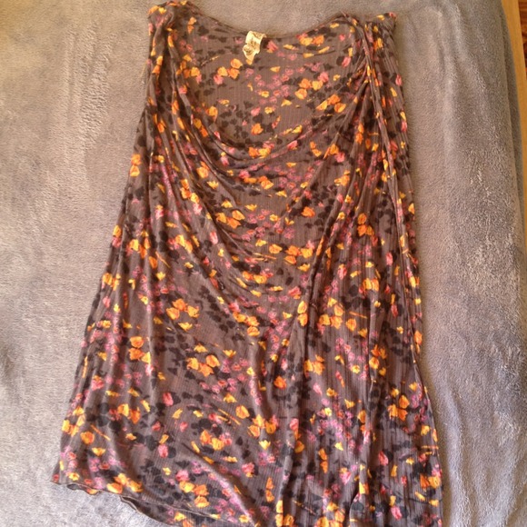 Free People printed top