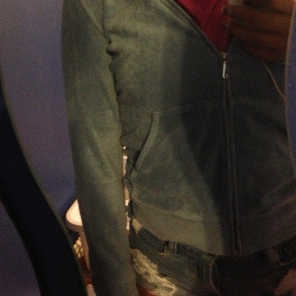 light blue juicy couture jacket