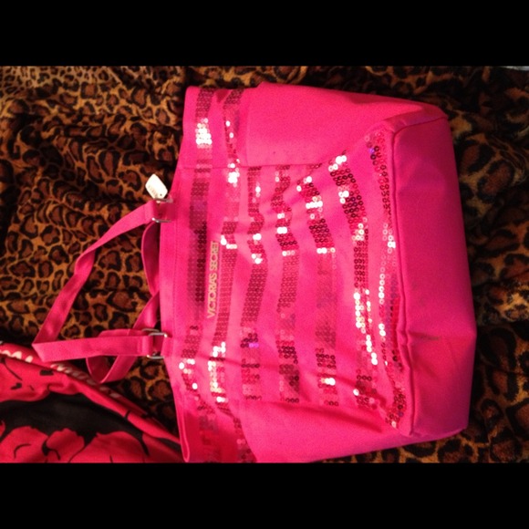 💢SOLD💢 Hot pink VS tote