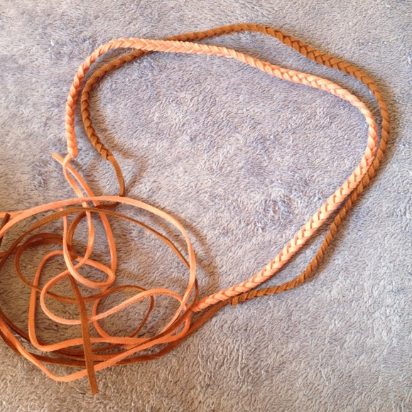 Braided Leather Headband