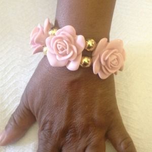 Bracelet *arm candy* pink roses🌹🌹🌹🌹🌹🌹🌹🌹