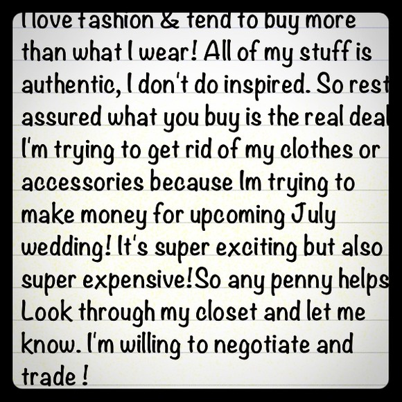 Meet the seller ! 💋