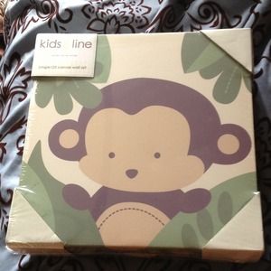 Jungle 123 canvas wall art