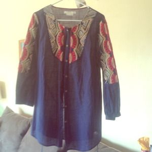 anthropologie button down