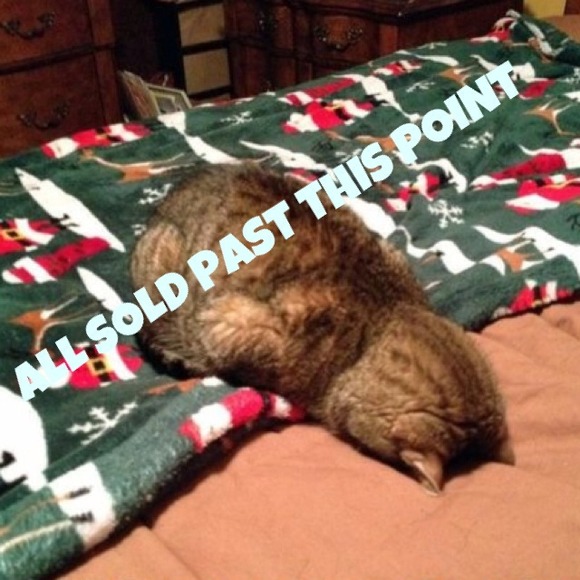 Everything past this point is sold