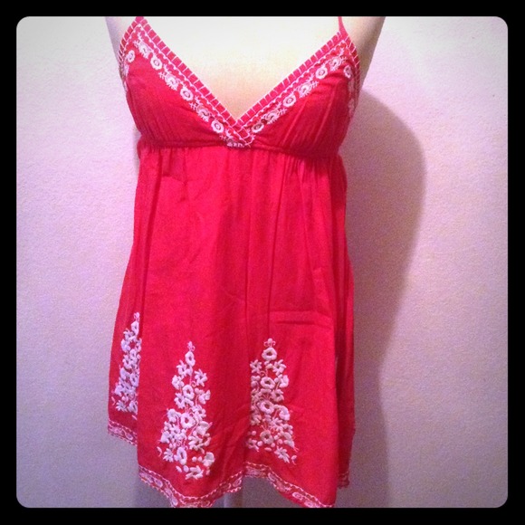 cute Forever 21 dress with embroidery! - Picture 1 of 2