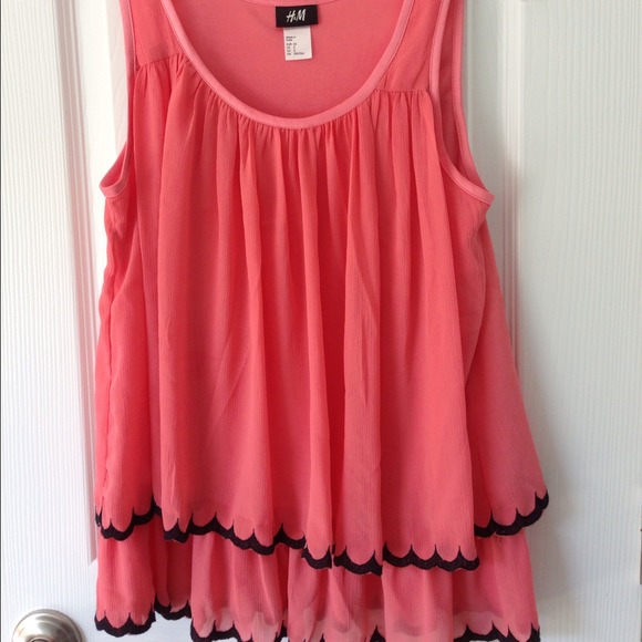 Pink h&m tank