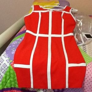 Orange Dress very pretty