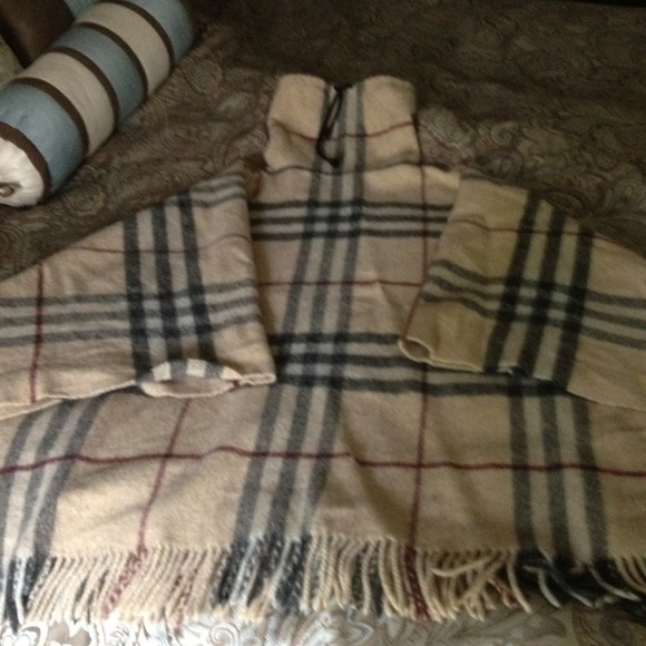 Burberry Accessories - Authentic Burberry poncho