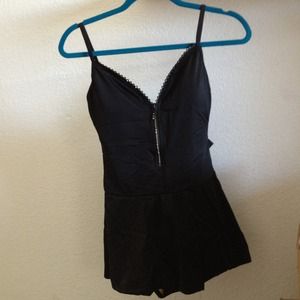 One-piece Mini Black Swimsuit