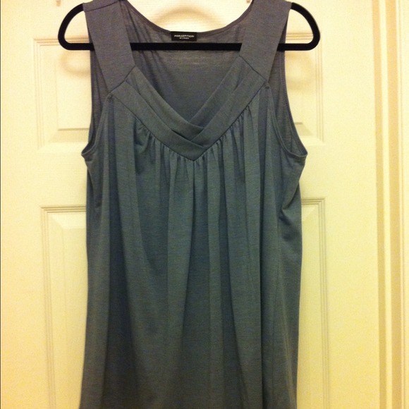 NWOT Grey tank. Cotton. Size 2x. Never worn.