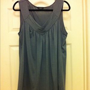 NWOT Grey tank. Cotton. Size 2x. Never worn.