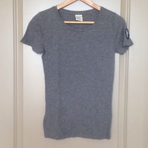 A&F Gray Short Sleeve T-shirt