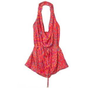 Rachel Zoe sylvia cowl-neck halter