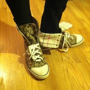 Authentic used coach high tops! Great condition!