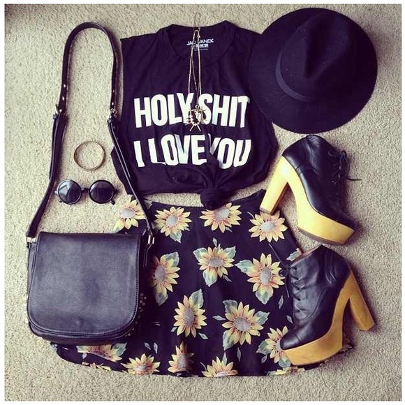 Jac Vanek Tops - "Holy Sh*t I love You" Tee by Jac Vanek
