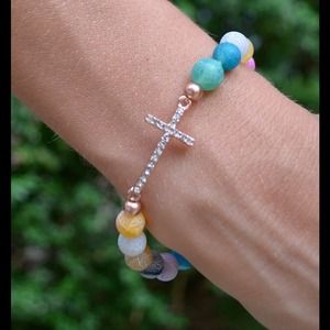 Cross bracelet. Brand new