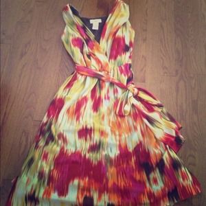 *Reserved* Splashes of color dress