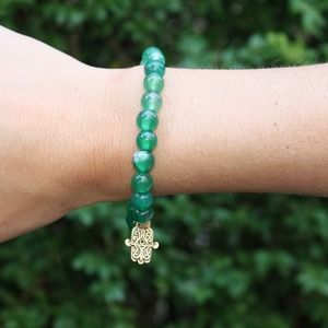 Gold Hamsa bracelet. Brand new