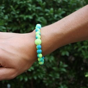 Neon beaded bracelet BRAND NEW