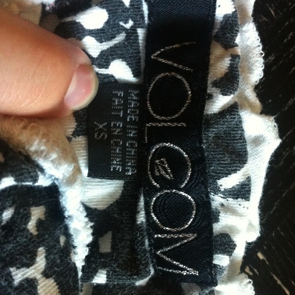 White Volcom Tube Top - Picture 2 of 4