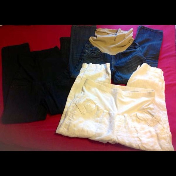 Maternity Jeans/capris- Like new!