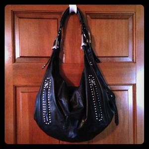 B Makowsky Black Handbag