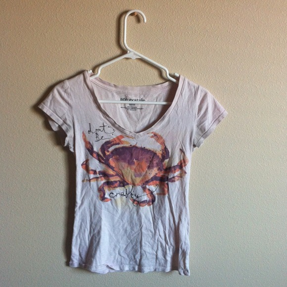 Aéropostale "Don't Be Crabby" Top