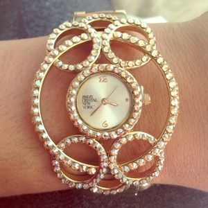 Jimmy Crystal New York watch, STUNNING