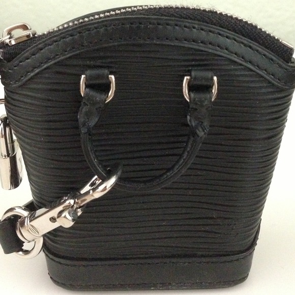 💥SOLD💥 NWT Louis Vuitton Mini Lockit Epi Noir - Picture 4 of 4