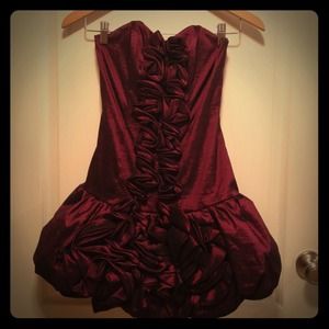 Jessica McClintock dress.