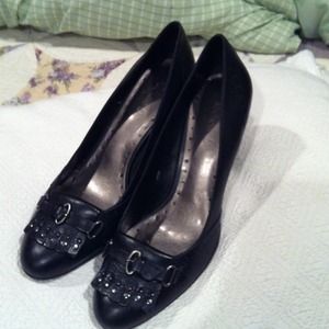 πΊMichelle D blk shoesπΊ