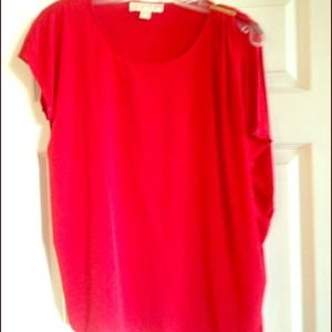 Pretty red Michael Kors top