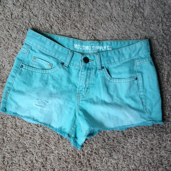 Light blue shorts