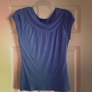 Alfani scoop neck, cap sleeve top.