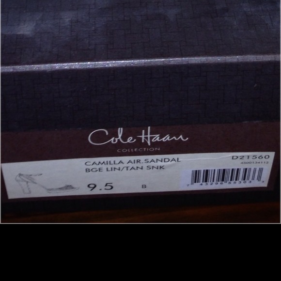 Cole Haan Camilla platform sandal w/ Nike Air sole - Picture 3 of 3