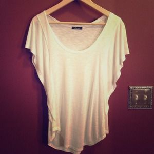 White Delia's top.