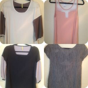 BUNDLE.... 4 casual tops