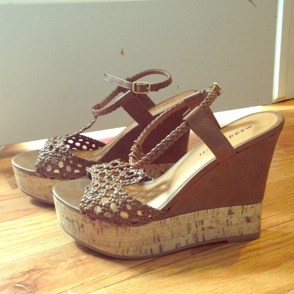 Madden girl wedges only worn twice!!