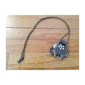 Elephant necklace
