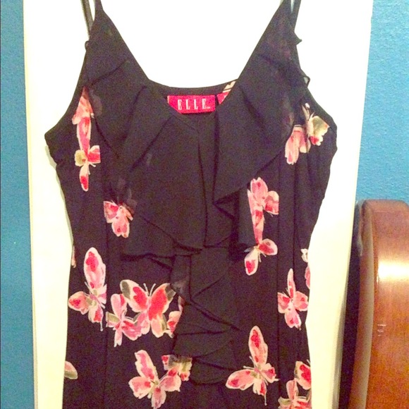 Butterfly Ruffle tank :)