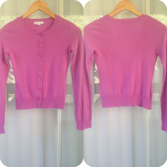 Light Magenta Cardigan