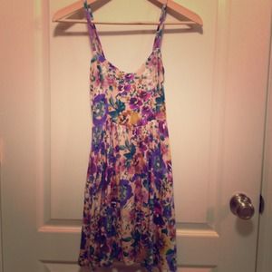 Floral Nordstrom dress.