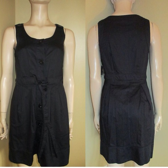 Marc by Marc Jacobs sleeveless black dress