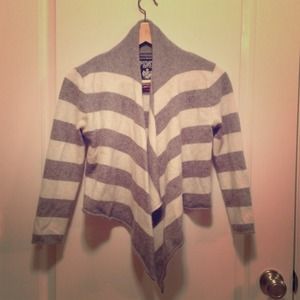 Striped Victoria's Secret PINK sweater.
