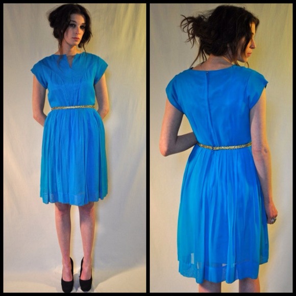 Dresses & Skirts - 50s/60s chiffon party dress Dresses & Skirts - 50s/60s chiffon party dress