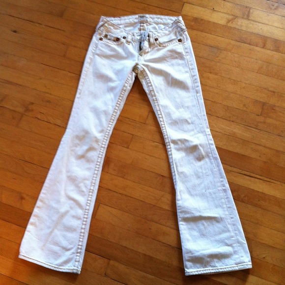 White true religion jeans