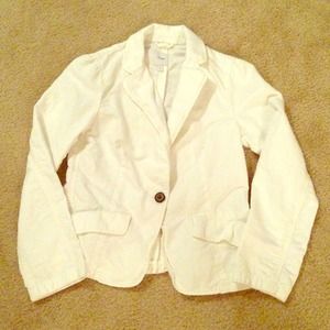 🌟GAP🌟 White Blazer