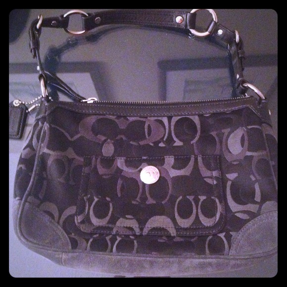 🚫SOLDAuthentic Coach Gray Handbag