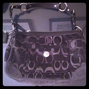 🚫SOLDAuthentic Coach Gray Handbag